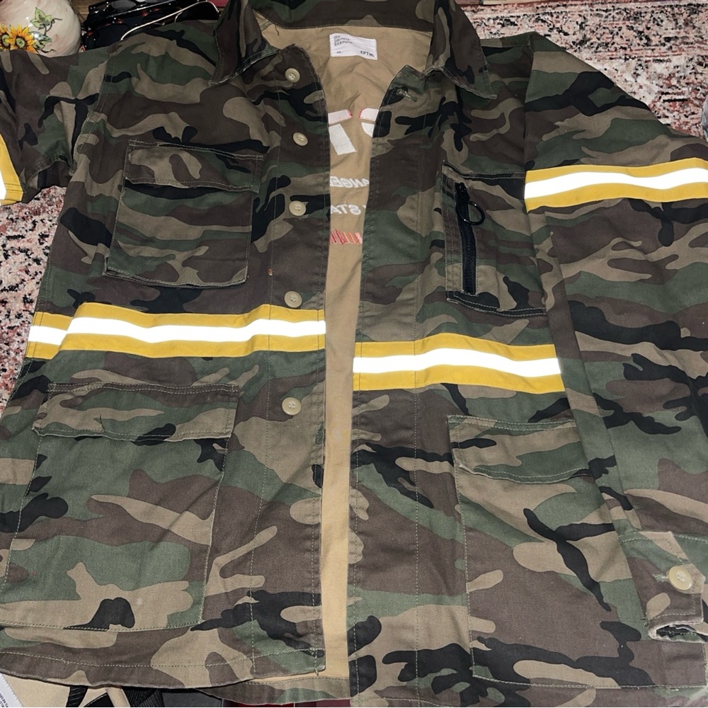 EPTM Cargo Utility Camo Jacket Mens XL